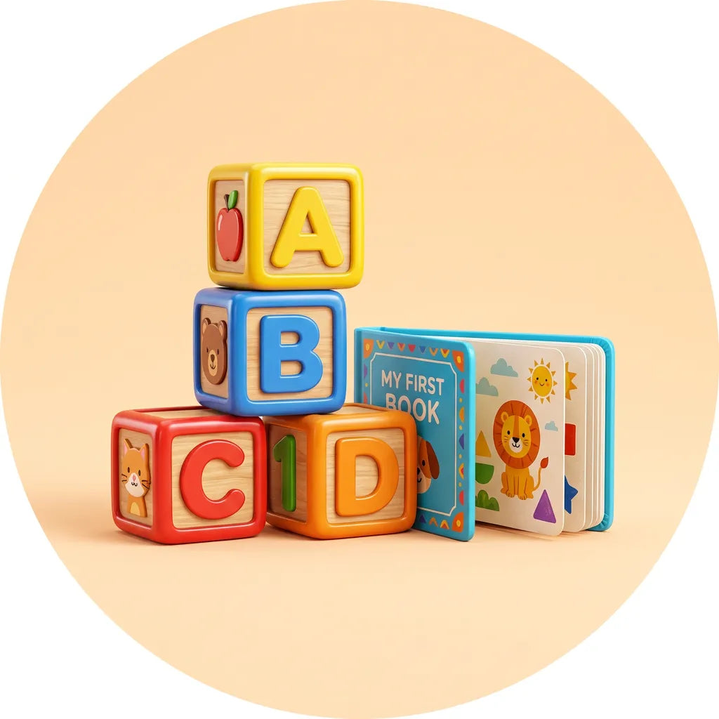 Coleção de brinquedos educativos e de aprendizado da DAKÁKIDS