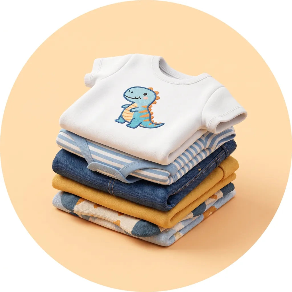 Coleção de roupas infantis e de bebê da DAKÁKIDS