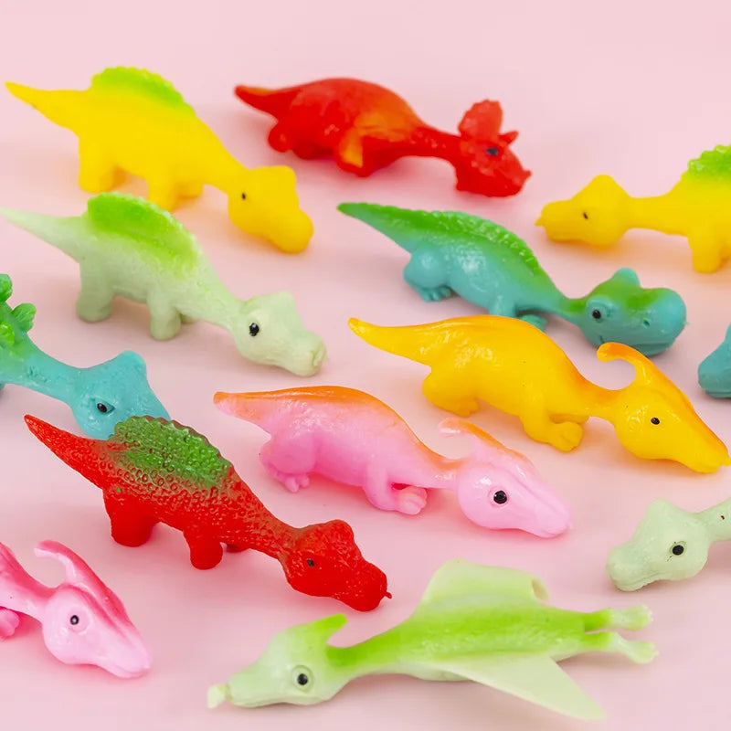 Dinossauro Estilingue que Gruda na Parede