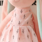 Coelho de Pelúcia Kawaii com Orelhas Longas para Crianças