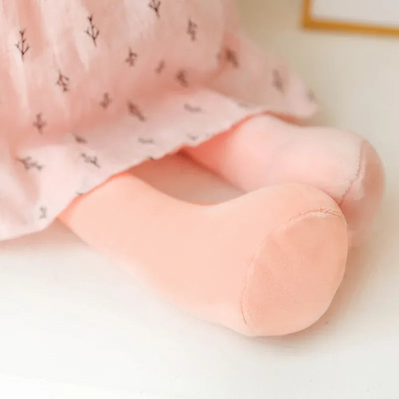 Coelho de Pelúcia Kawaii com Orelhas Longas para Crianças