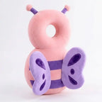 Almofada mochila protetora de cabeça bebê - Borboleta - Dakakids