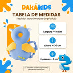 Almofada Mochila Protetora de Cabeça e Costas para Bebês