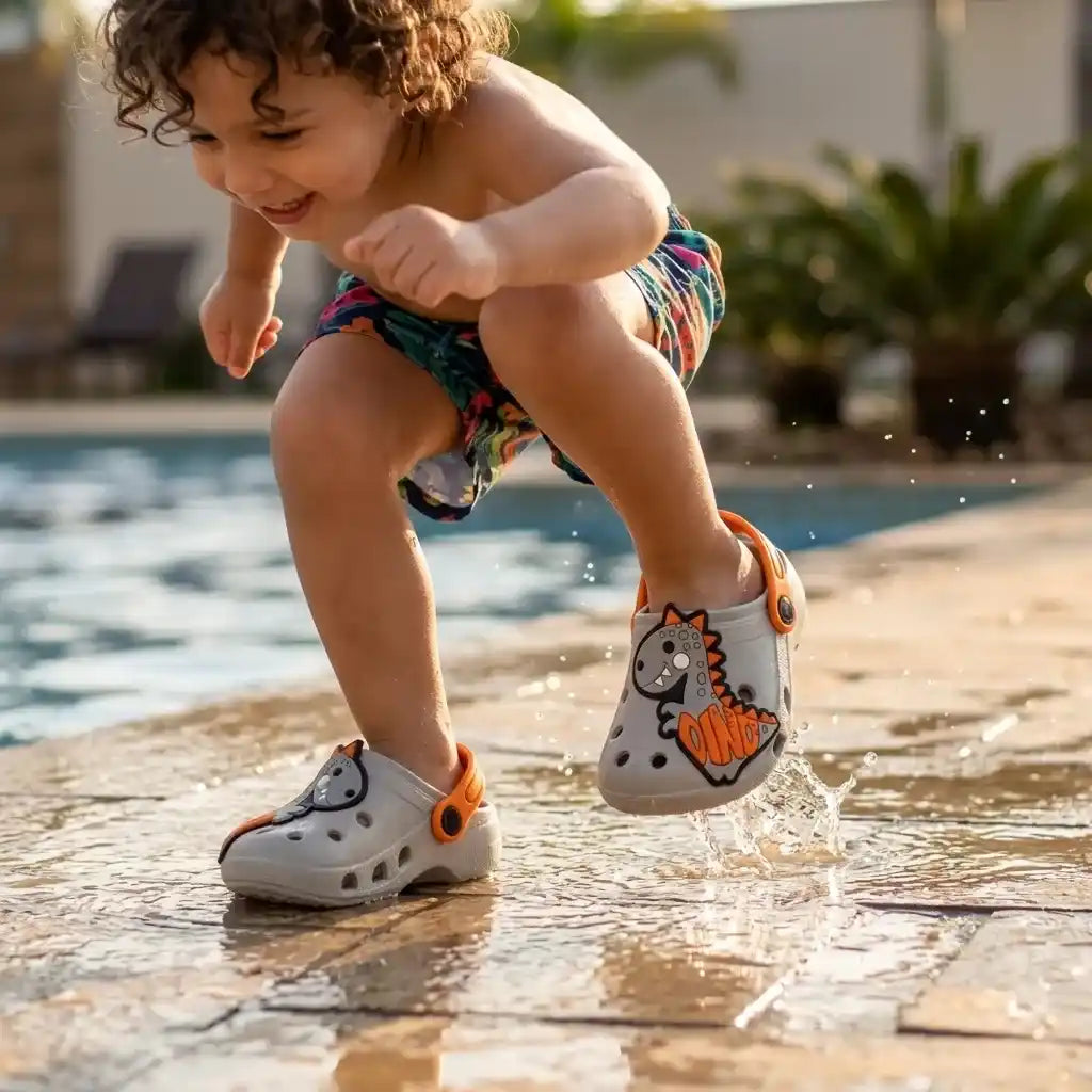 Babuche infantil leve e antiderrapante