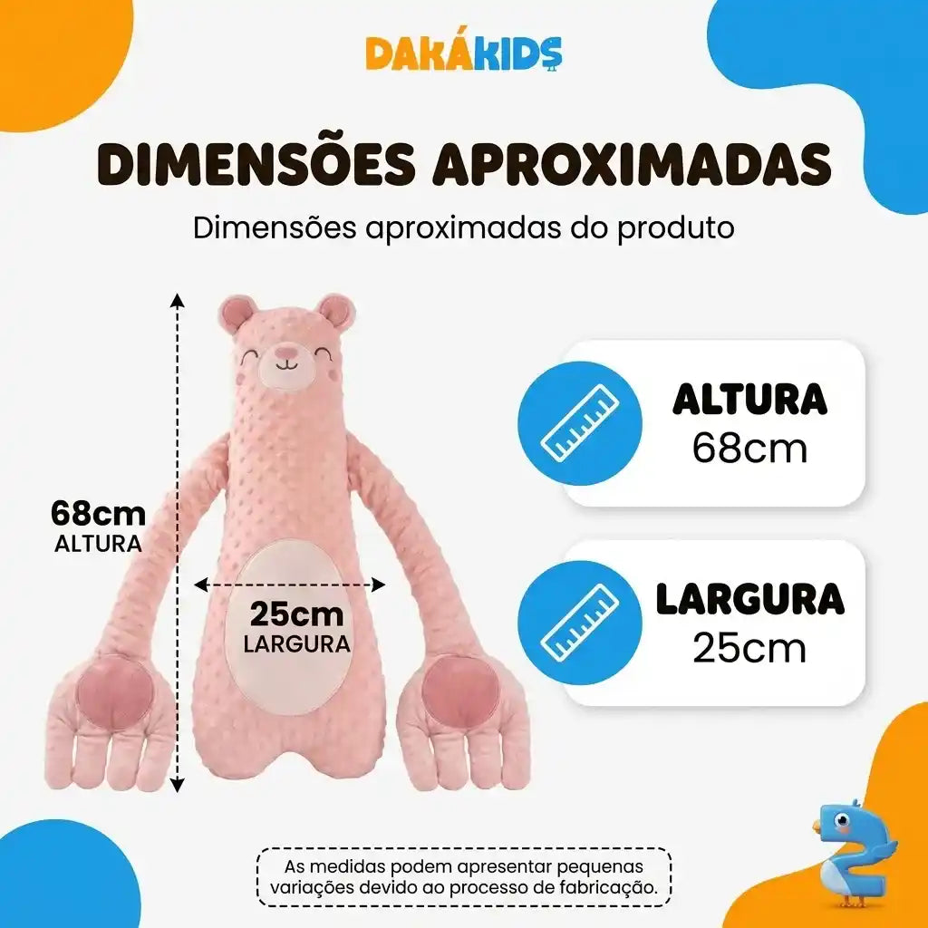 Boneco Almofada de Massagem Calmante Térmica