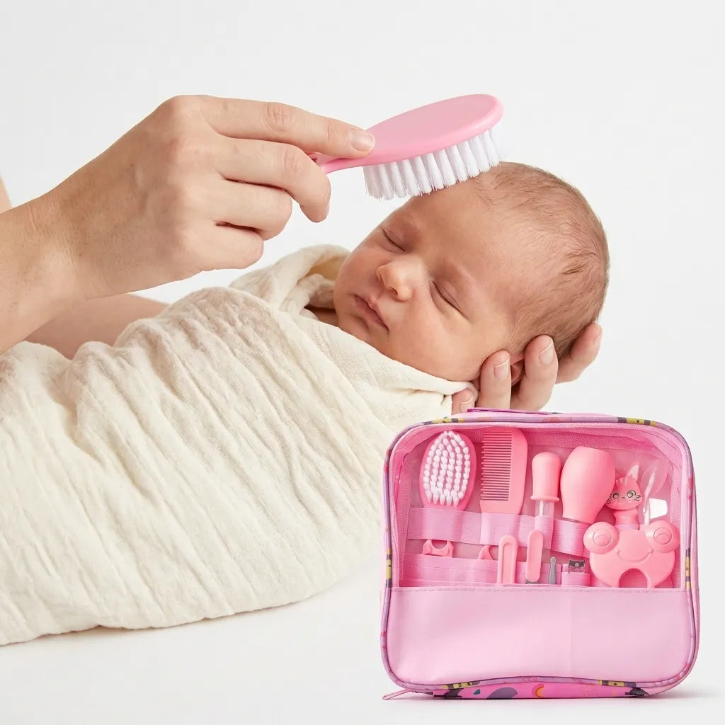 Kit higiene bebê recém-nascido 13 peças 