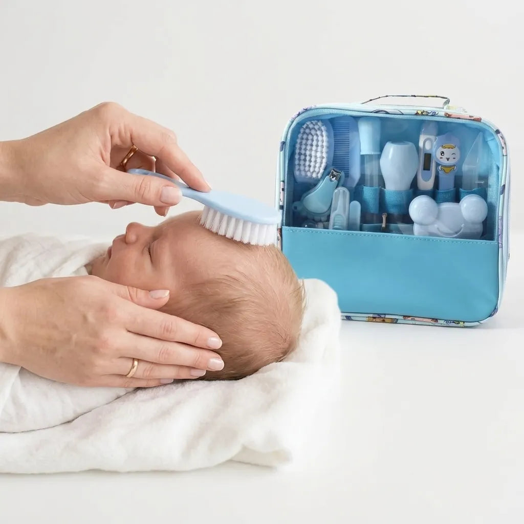 Kit higiene bebê recém-nascido 13 peças 