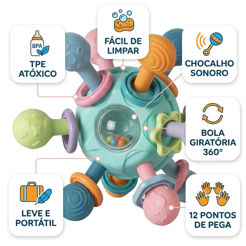 Bolinha Sensorial Montessori SensoBaby™