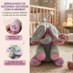 Pelúcia interativa musical elefante dakakids como usar