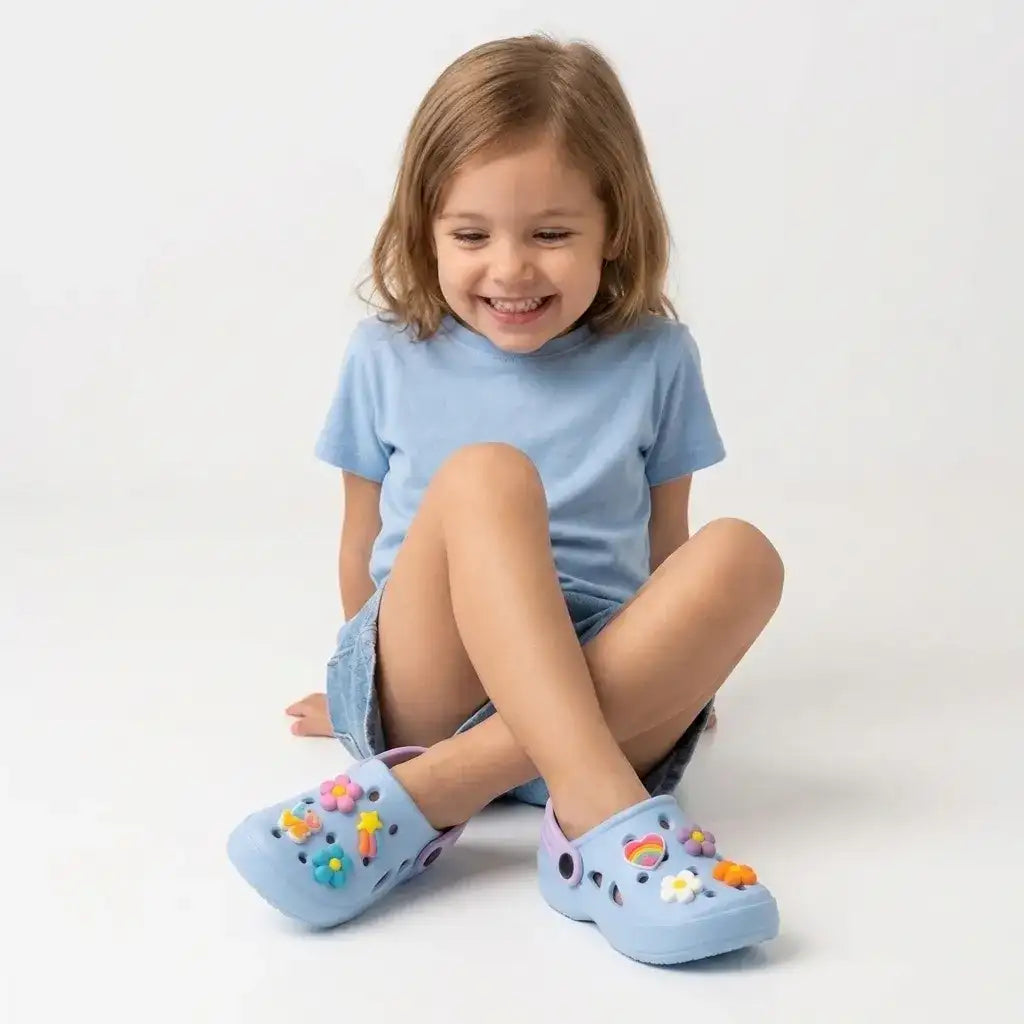 Sandália babuche infantil charmosa - Dakakids