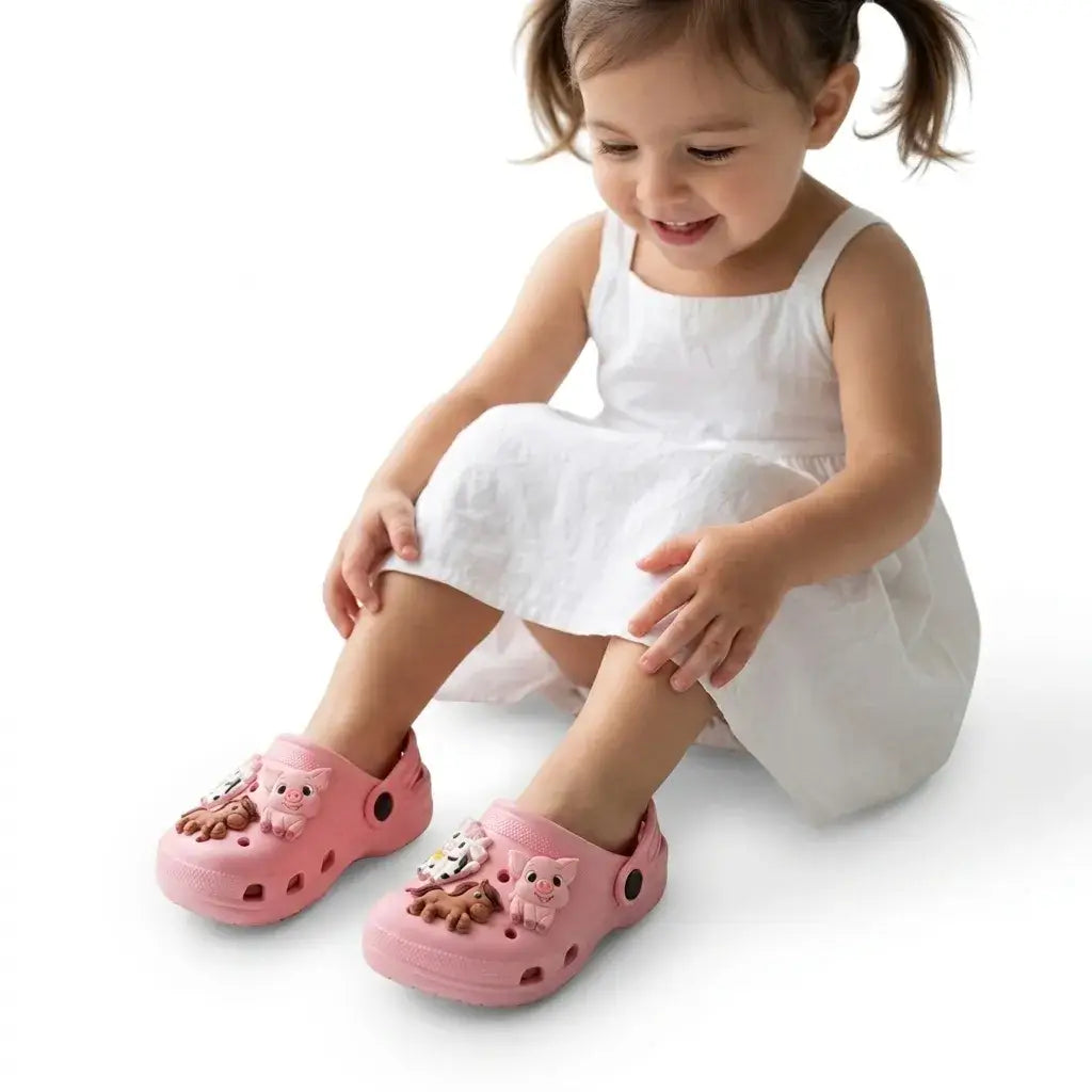 sandália infantil fazendinha dakakis