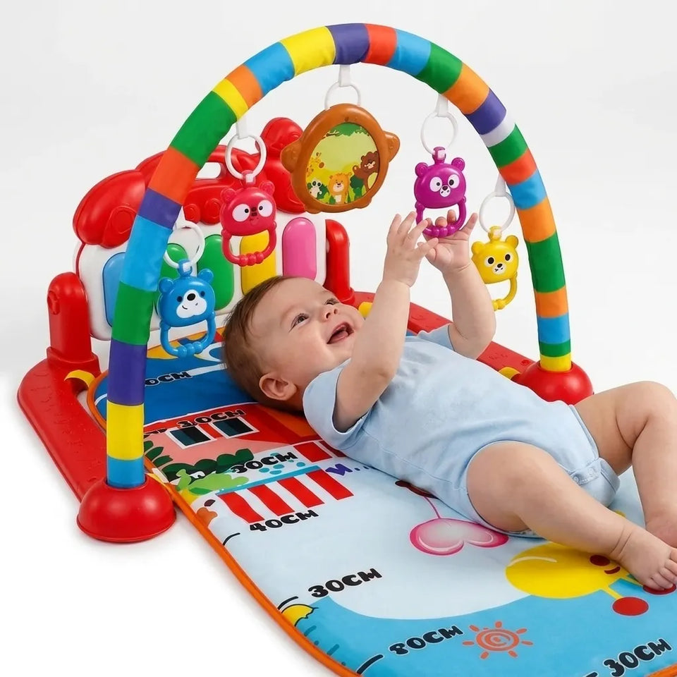 Tapete de atividades bebê piano musical Dakakids