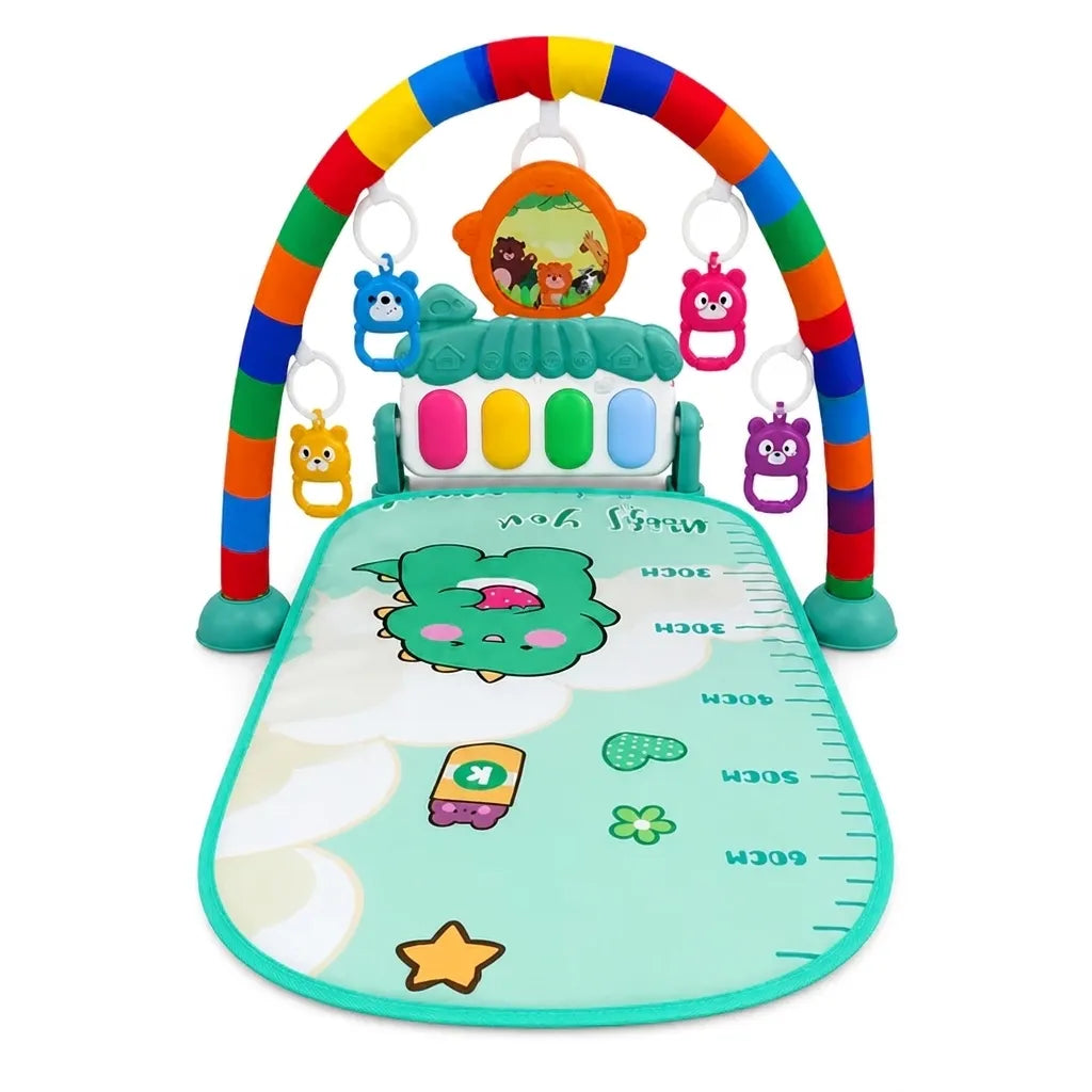Tapete de atividades bebê piano musical Dakakids verde