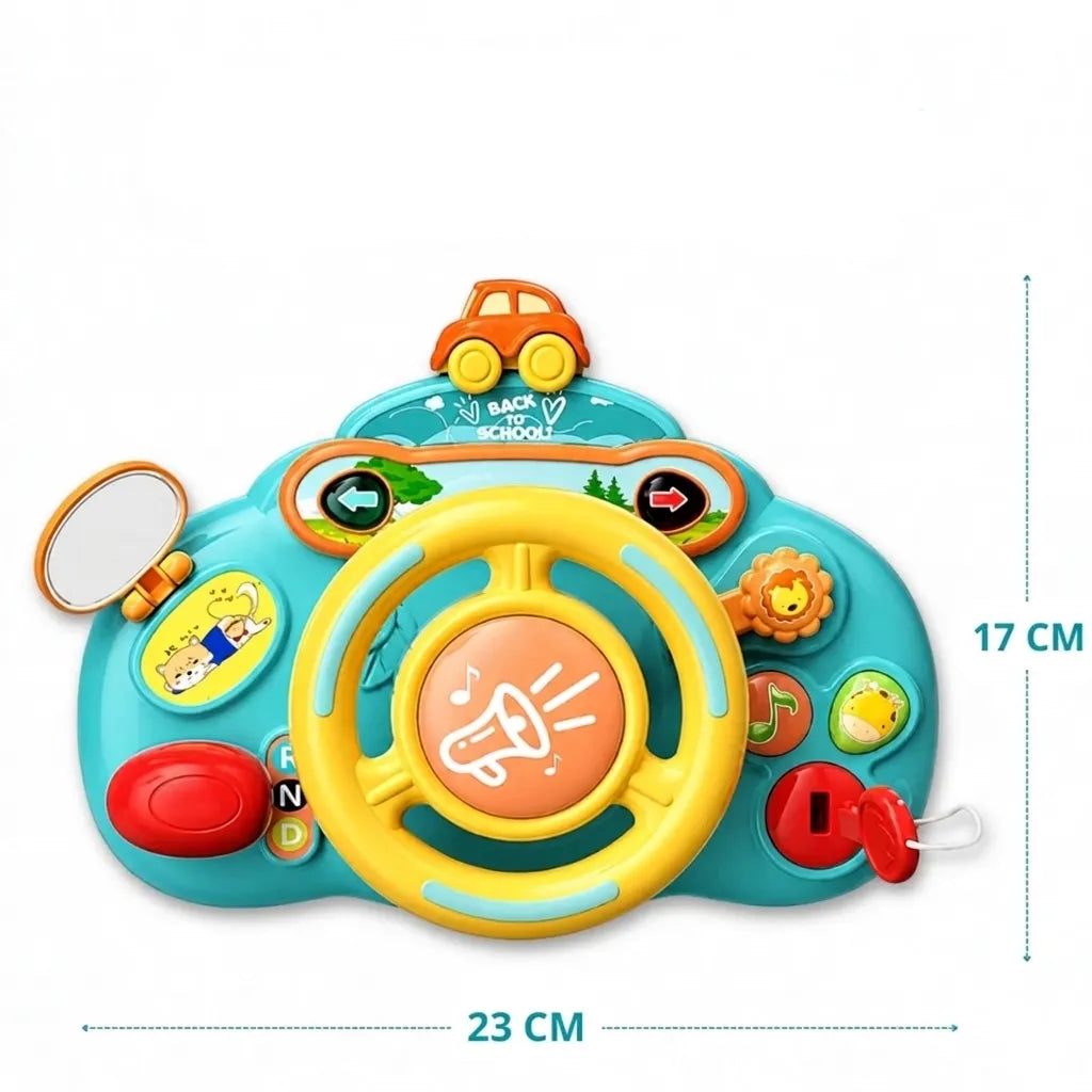 Volante Interativo Musical com Sons e Luzes